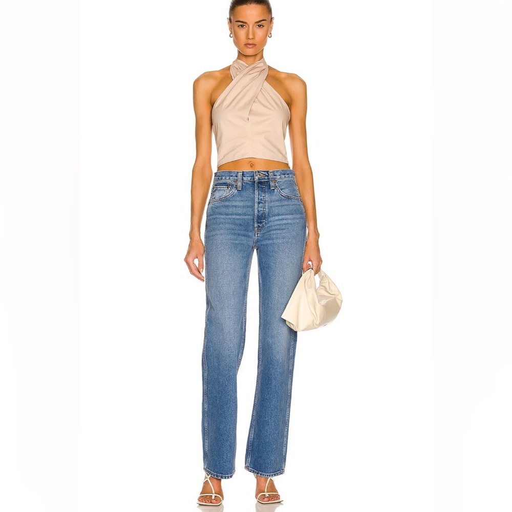 Like new RE/DONE 90s high rise loose jeans